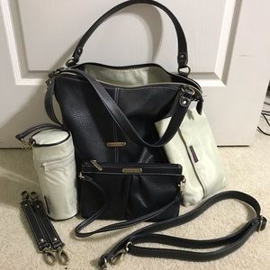 6 piece diaper bad set